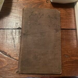 Antique First Edition James Fenimore Cooper Gleanings In Europe :France 1837 VII